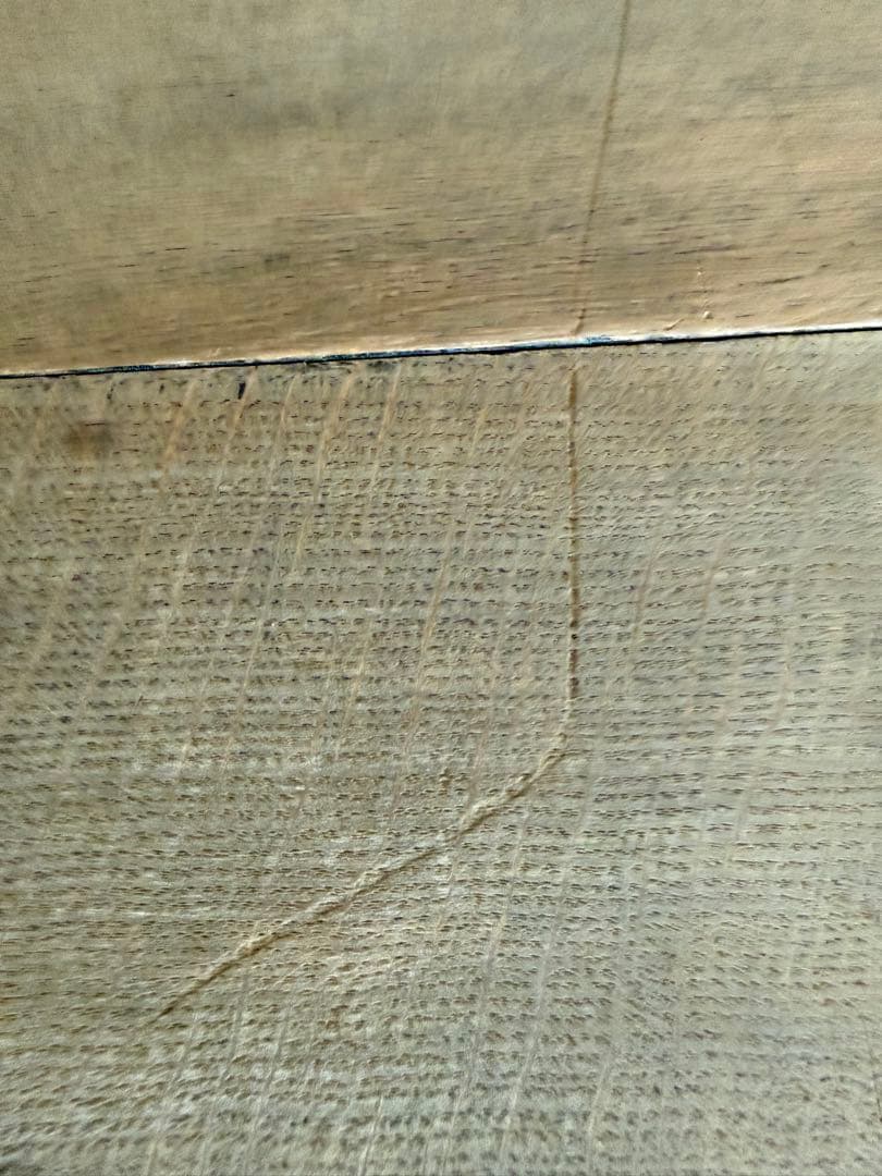 ビンテージ アンリ2世様式　ダイニングテーブル 剥離