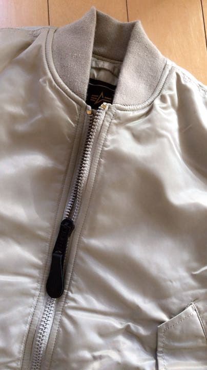 emoda ALPHA コラボ　MA-1 ナイロンジャケット　エモダ