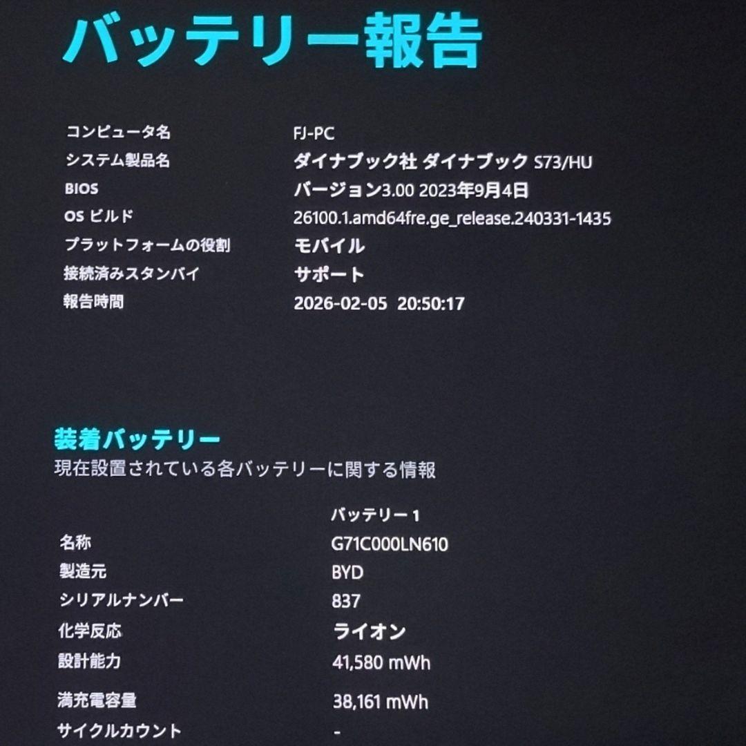 S73HU/11世代i5/SSD 256GB/8GB/FHD/13.3型