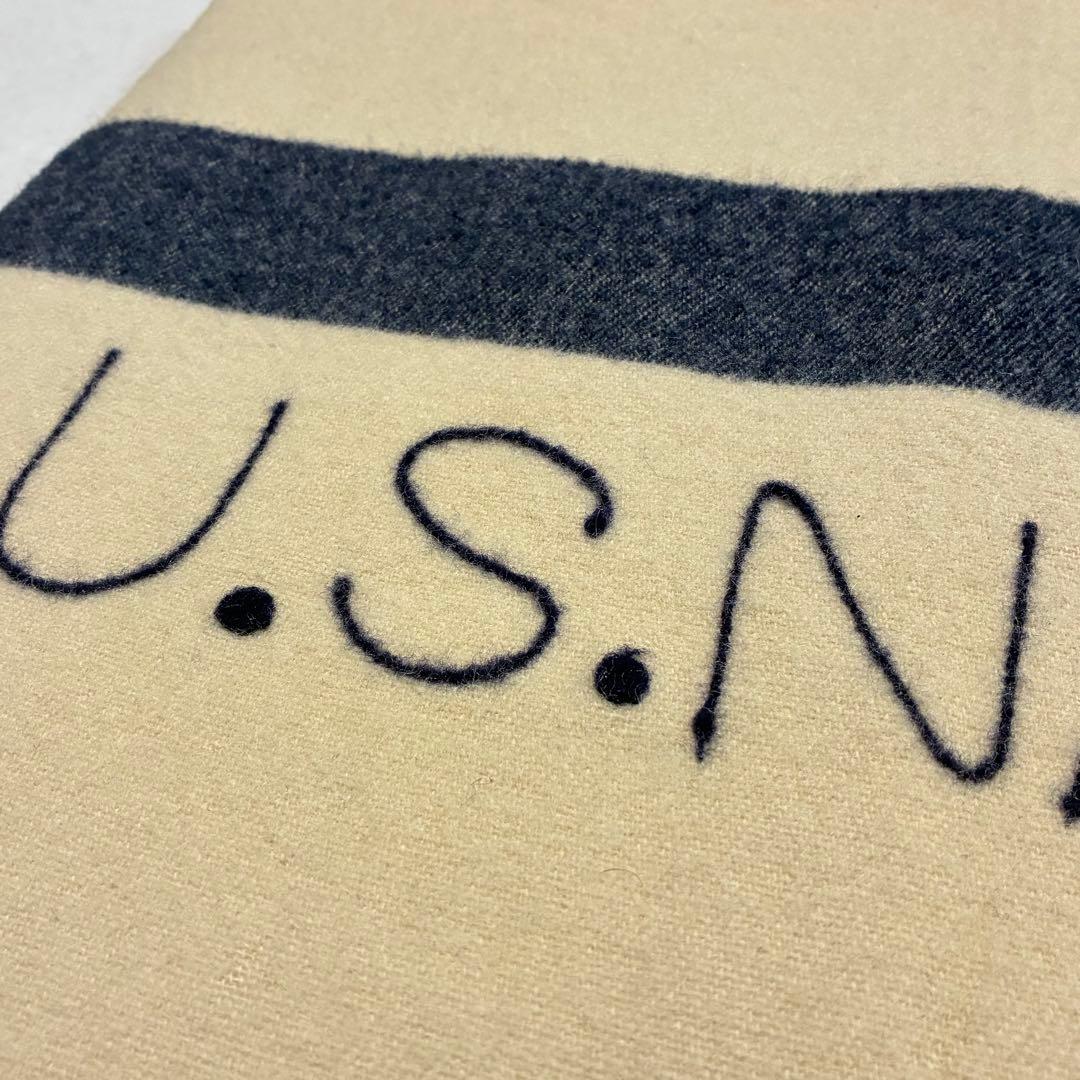 40's～ Vintage U.S.NAVY ウール メディカル ブランケット