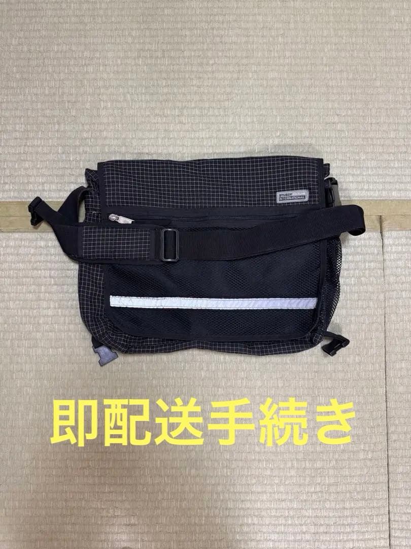 レア 美品 old stussy メッセンジャーバッグ