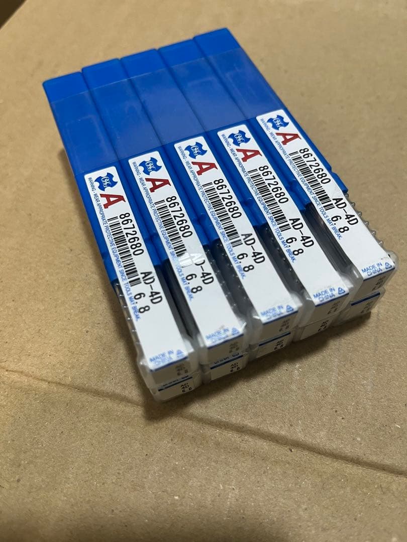 osg A-超硬ドリル6.8mm 10本セット未使用