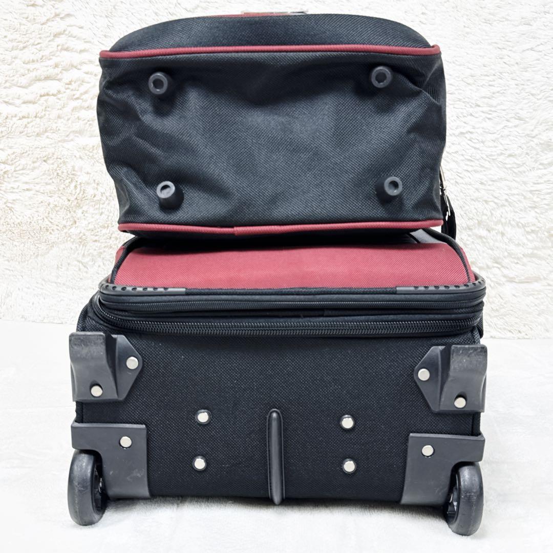 美品✨ 伊太利屋　2点セット　スーツケース ミニボストン ショルダー　レオパード