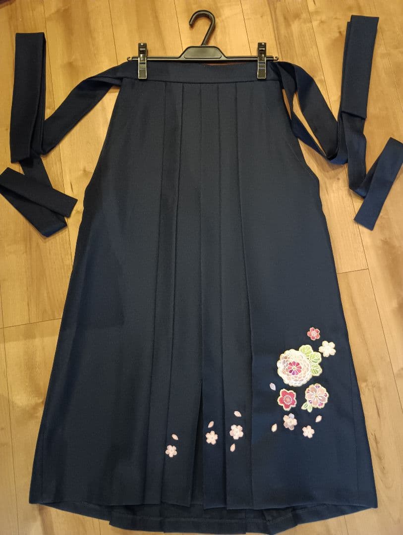 小学生　卒業式袴　150サイズ　ヘッドアクセサリー付