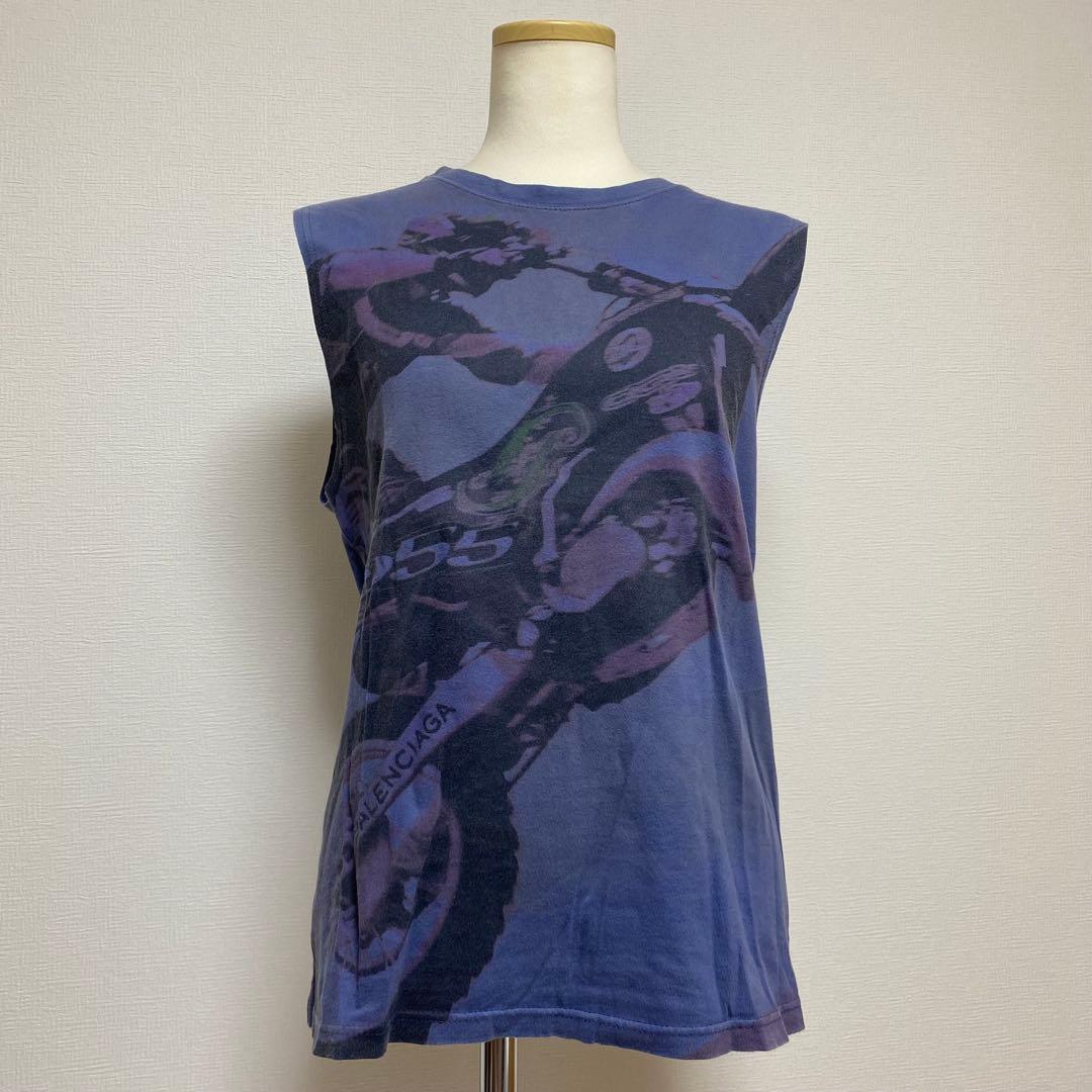 バレンシアガ BALENCIAGA ヴィンテージ ノースリーブT タンクトップ