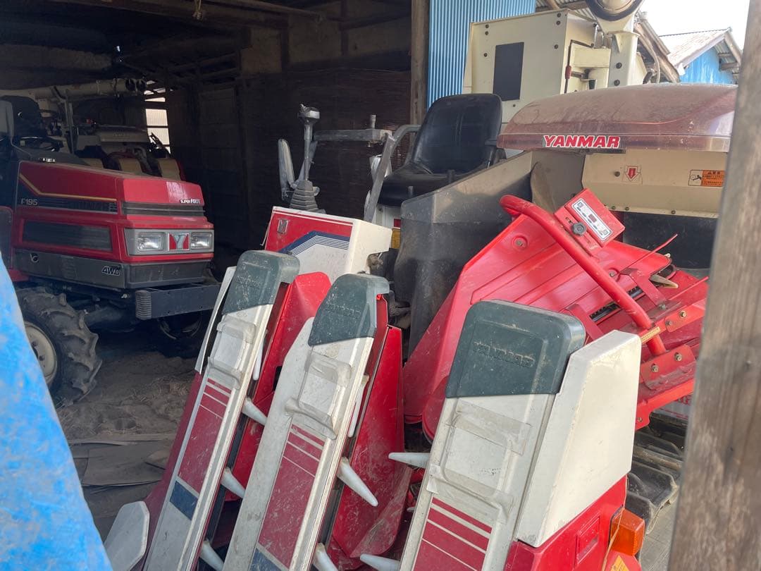 ヤンマー コンバイン ca215 3条