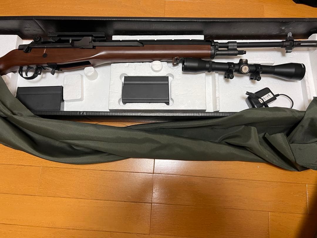 ブ*ズ様 東京マルイM14 ウッドストック　スコープ付き