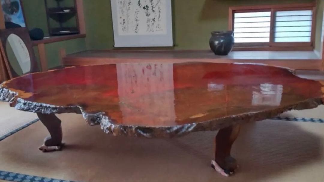 一枚板 座卓 天然木 テーブル