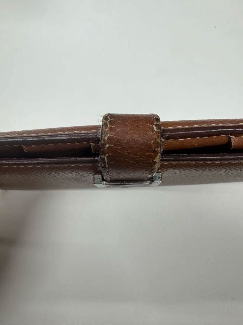 エルメス（HERMÈS） ベアン　財布 ブラウン 正規品／箱付き／刻印あり