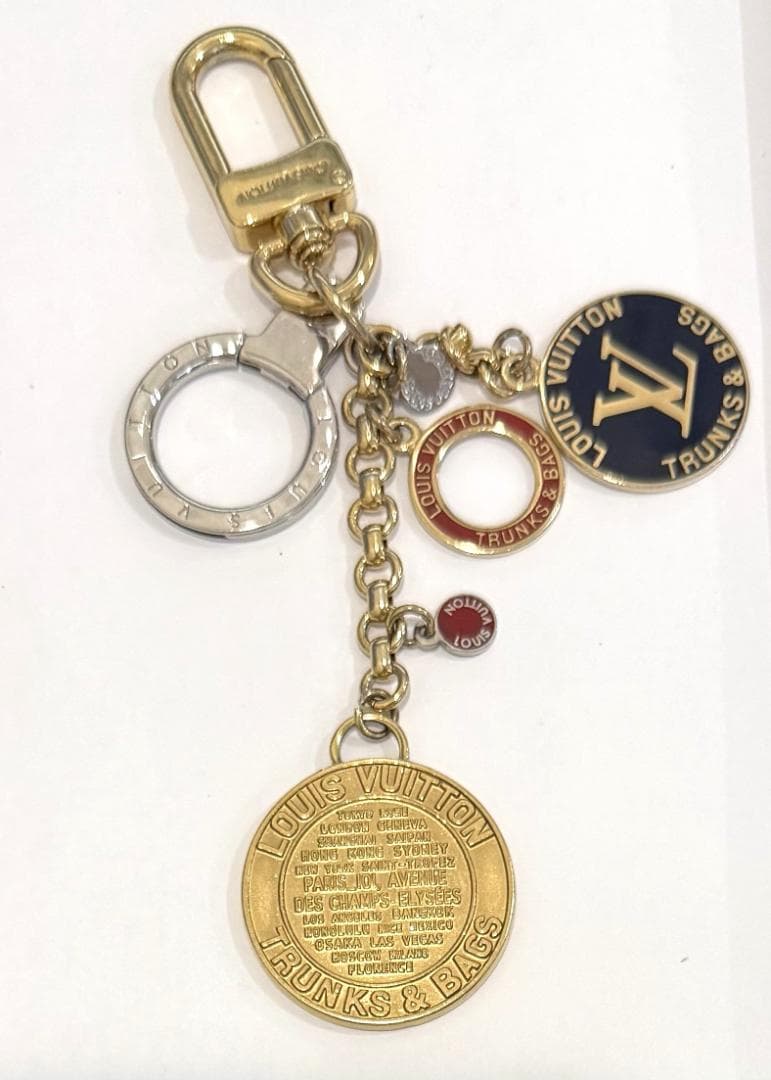 【新春sale】ルイヴィトン　ポルトクレ　T＆B　キーホルダー