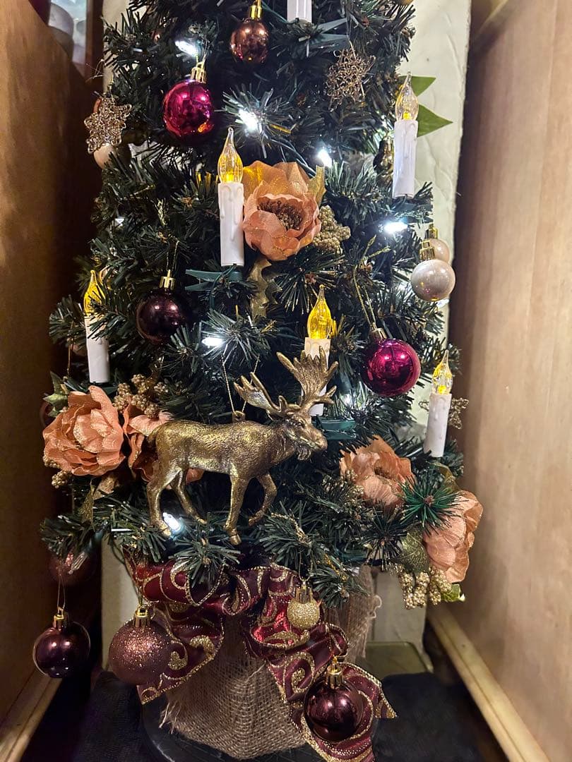 小さなクリスマスツリー　Ｎo289見本　94cm リバーシブル