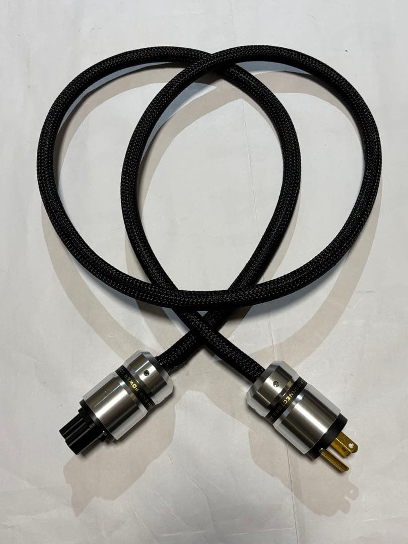 ◾️CAMELOTキャロメット電源ケーブルの名機◆PM-600高級プラグ高音質UP