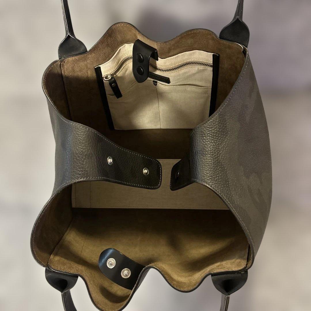 （極美品/レア）Daniel &Bob カモフラ レザートートバッグ