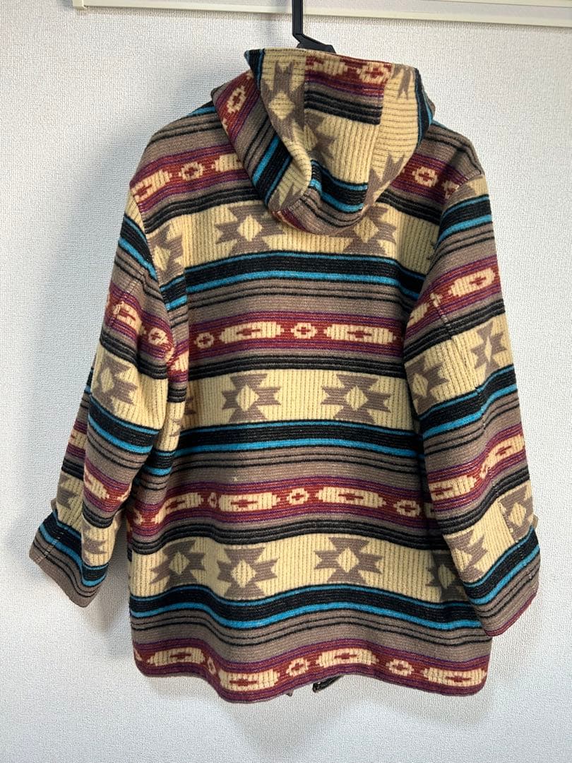 80s CHAPS ファイアーマンジャケット　ネイティブ柄 ラルフローレン