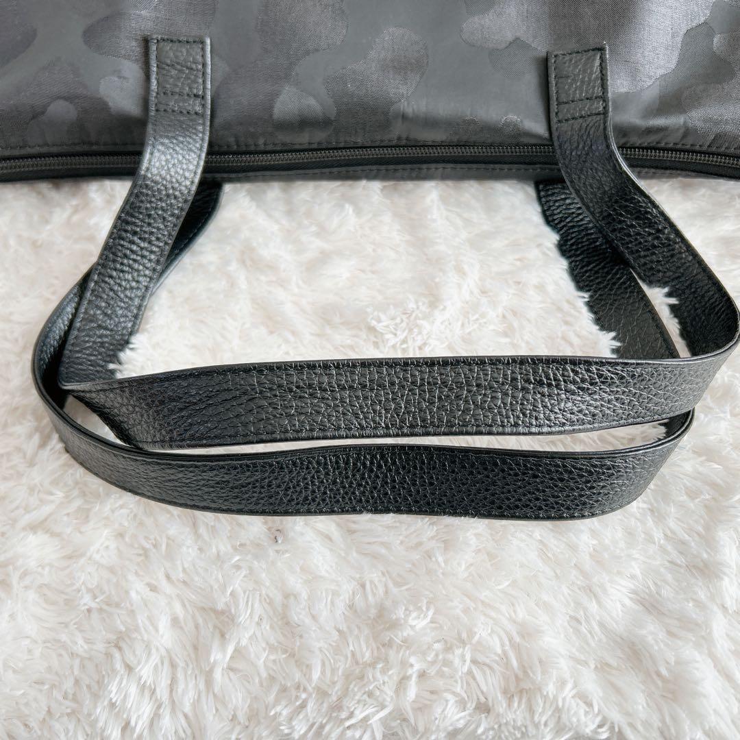 サロンドアルファード スマイル トートバッグ カモフラ 日本製