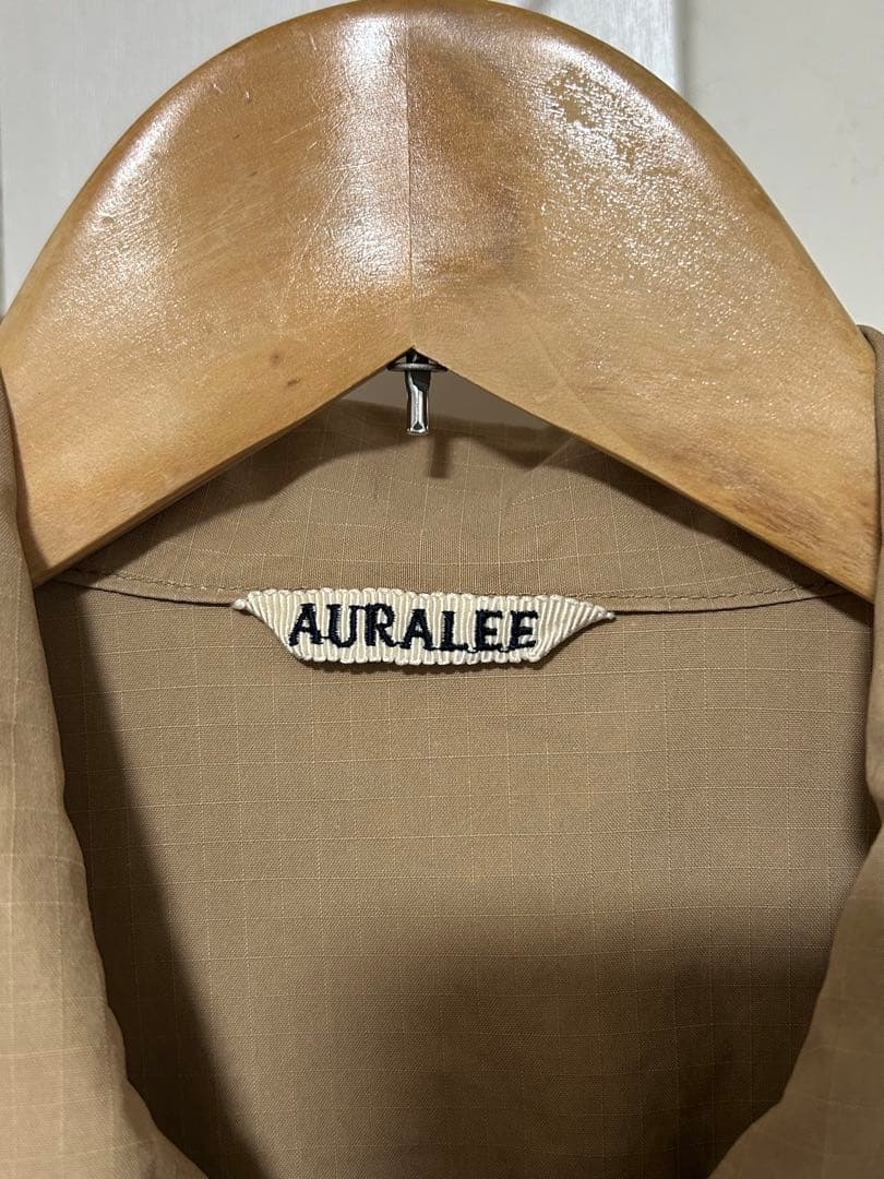 AURALEE ベージュ ミリタリージャケット　サイズ1