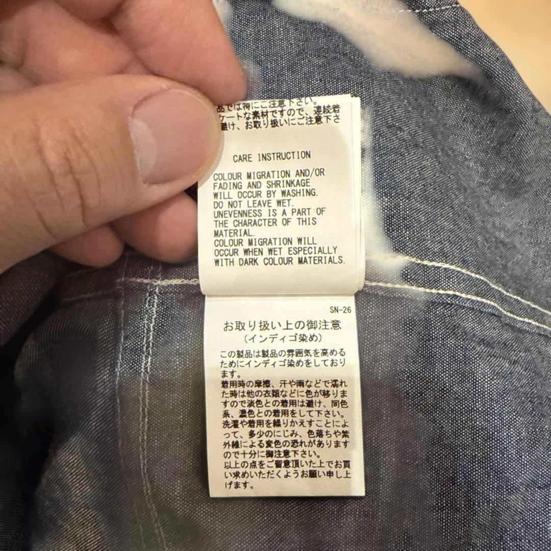 NIGEL CABOURN UTILITY SHIRT ジャケット　52