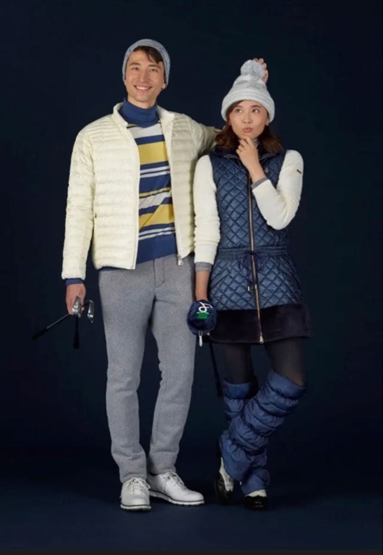 【新品タグ付き】アンパスィ　中綿ワンピース