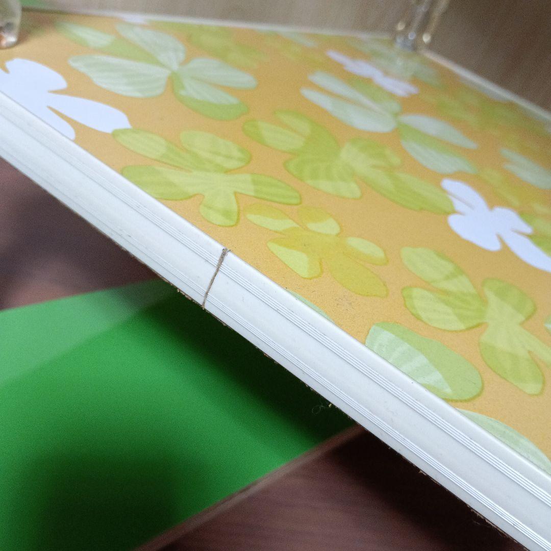 キッチンラック 棚 インテリア 昭和レトロ レトロポップ 花柄　イエロー