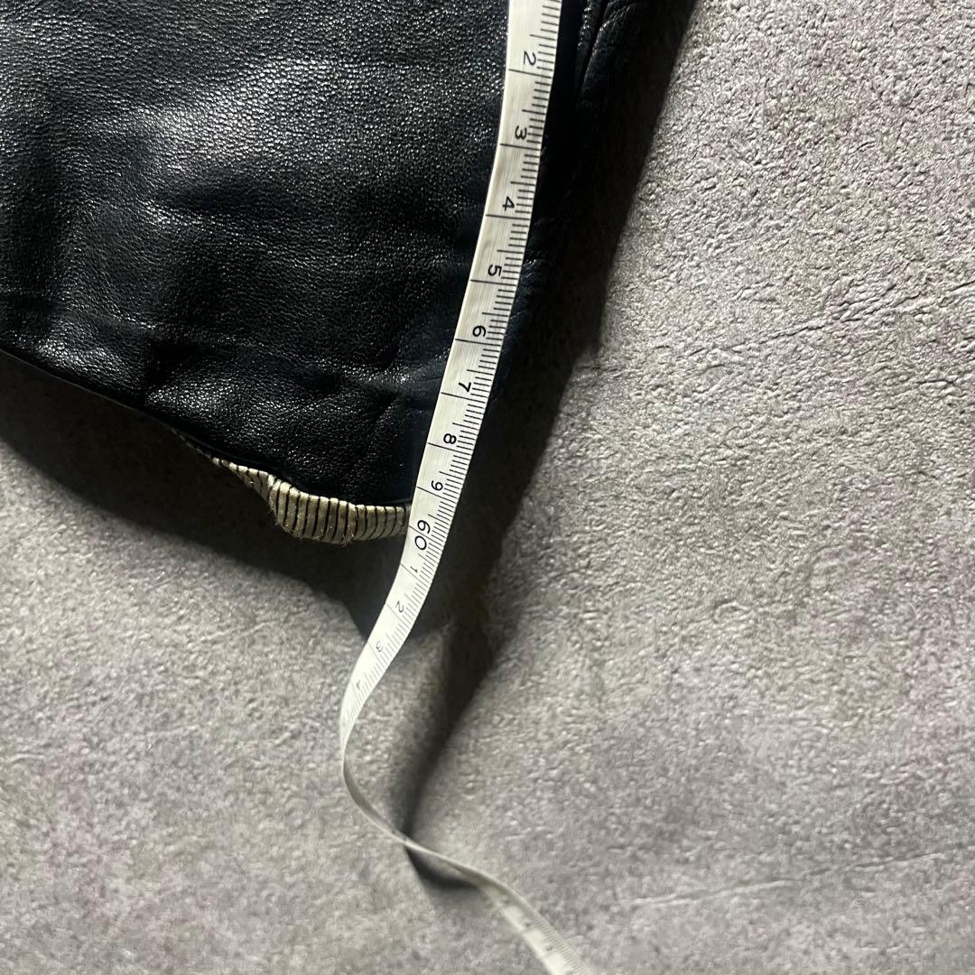 agnes b. スペシャル レザー ナポレオンジャケット vintage