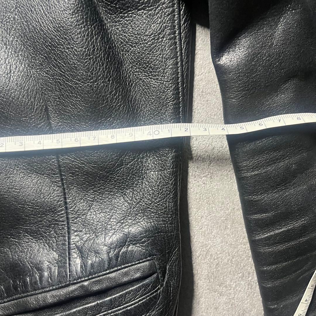 agnes b. スペシャル レザー ナポレオンジャケット vintage