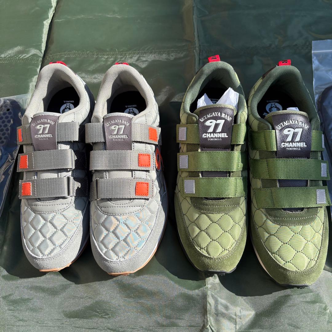 新品未使用 所さんの世田谷ベース ベルクロスニーカー 28cm