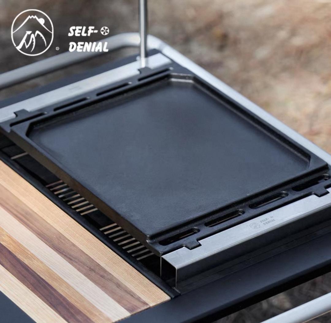 新品 スノーピーク フラットバーナー専用 本格グリル 鉄板