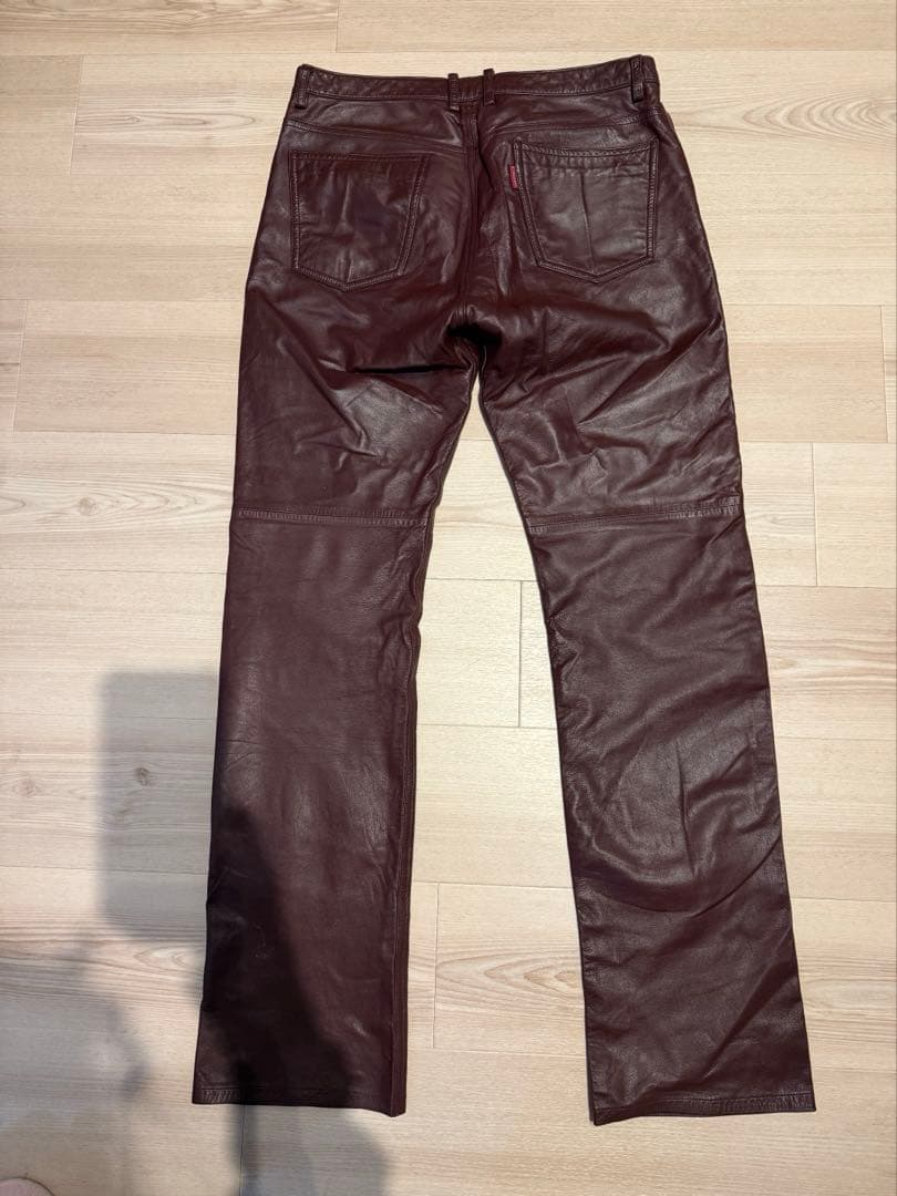 BURBERRY BLACK LABELレザー パンツ79