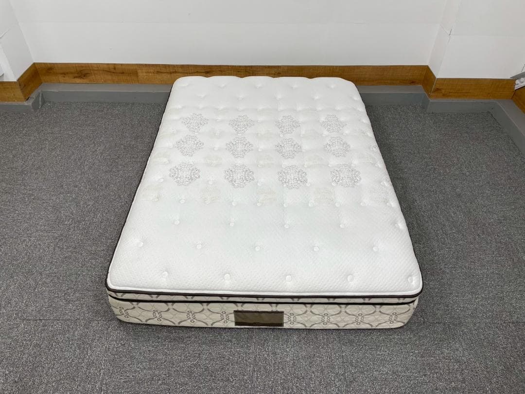 T7628☆展示品☆シーリー☆RONDO☆ポスチャーペディック☆ダブルマットレス