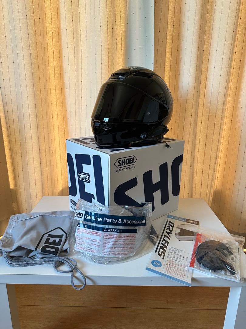 SHOEI Z-8＋ビーコム6X＋純正クリアシールドなど