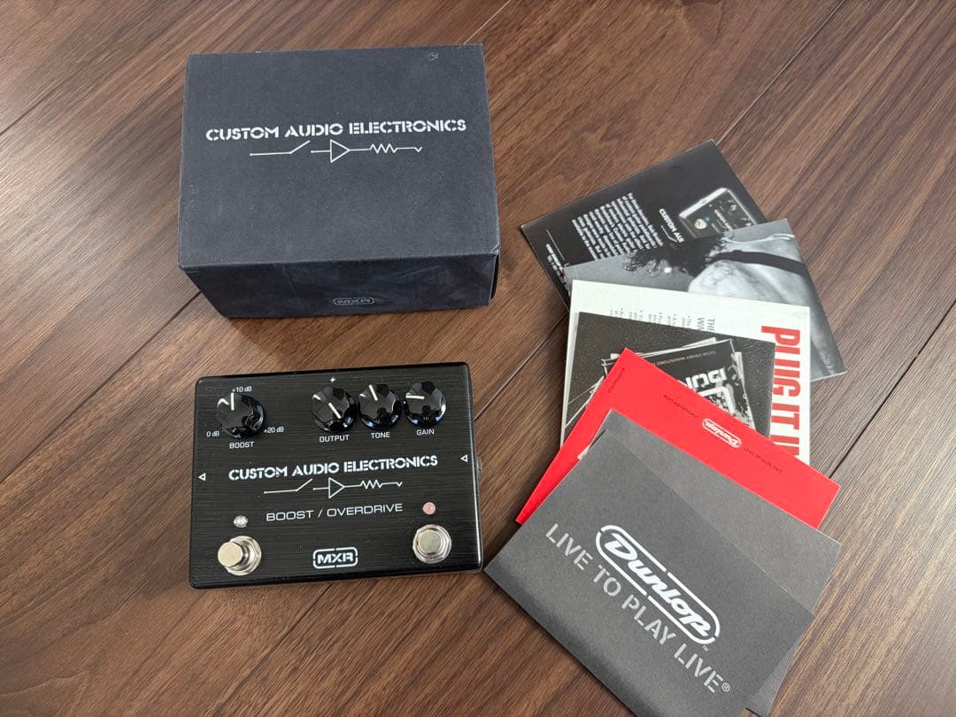 MXR Boost/Overdrive エフェクター