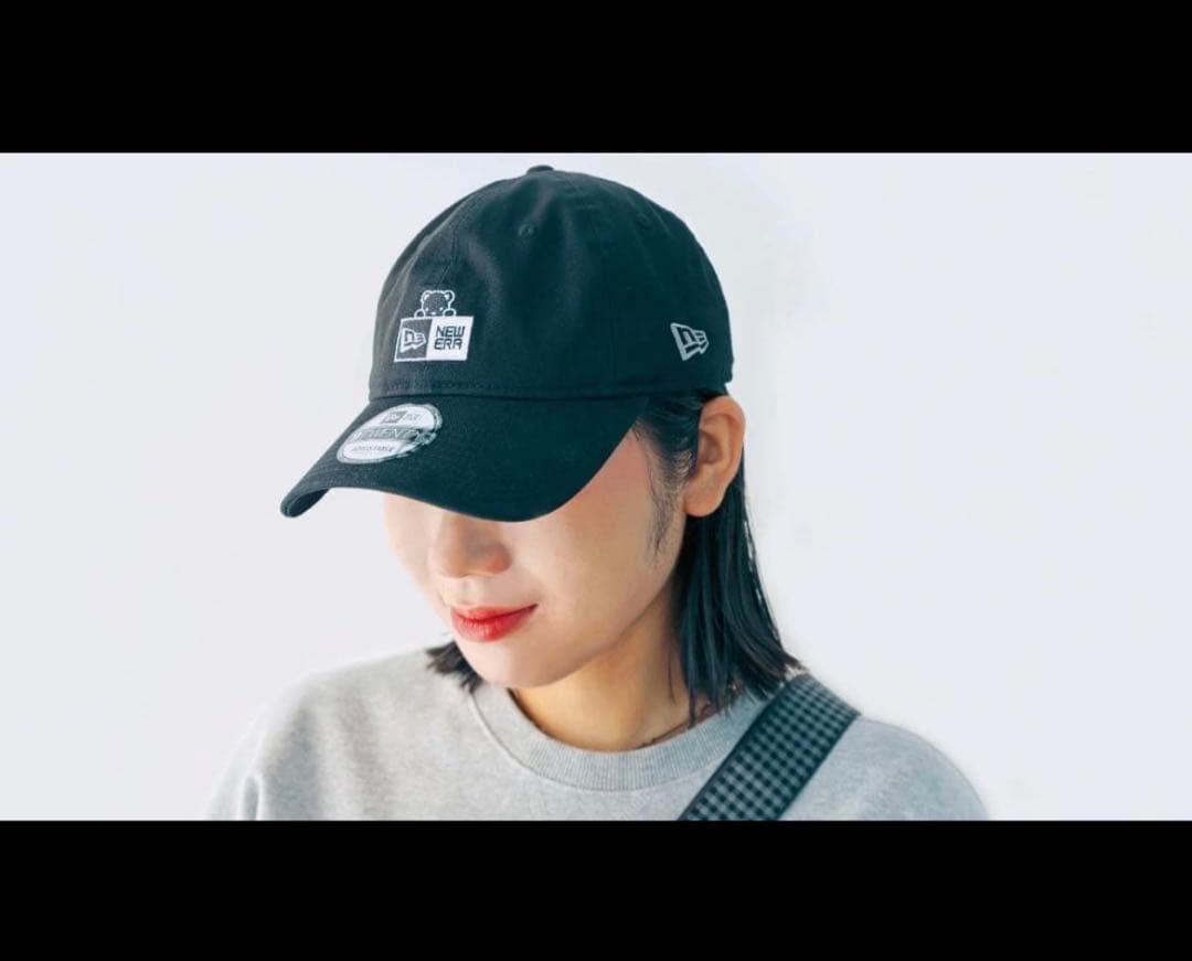 新品 NEW ERA® × familiar キャップ ADULT Black