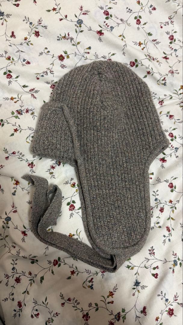 ear cover knit cap　フミエタナカ　fumie tanaka