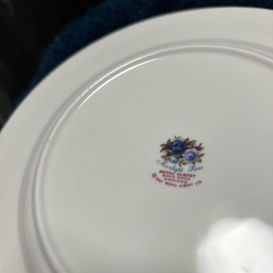 ロイヤルアルバート　ムーンライトローズ　アフタヌーンティー用ケーキスタンド3段付