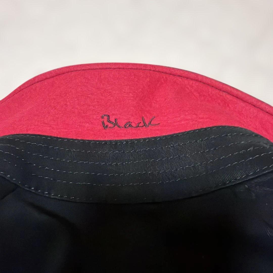 ポールスミス　ブラック トレンチコート レッド襟