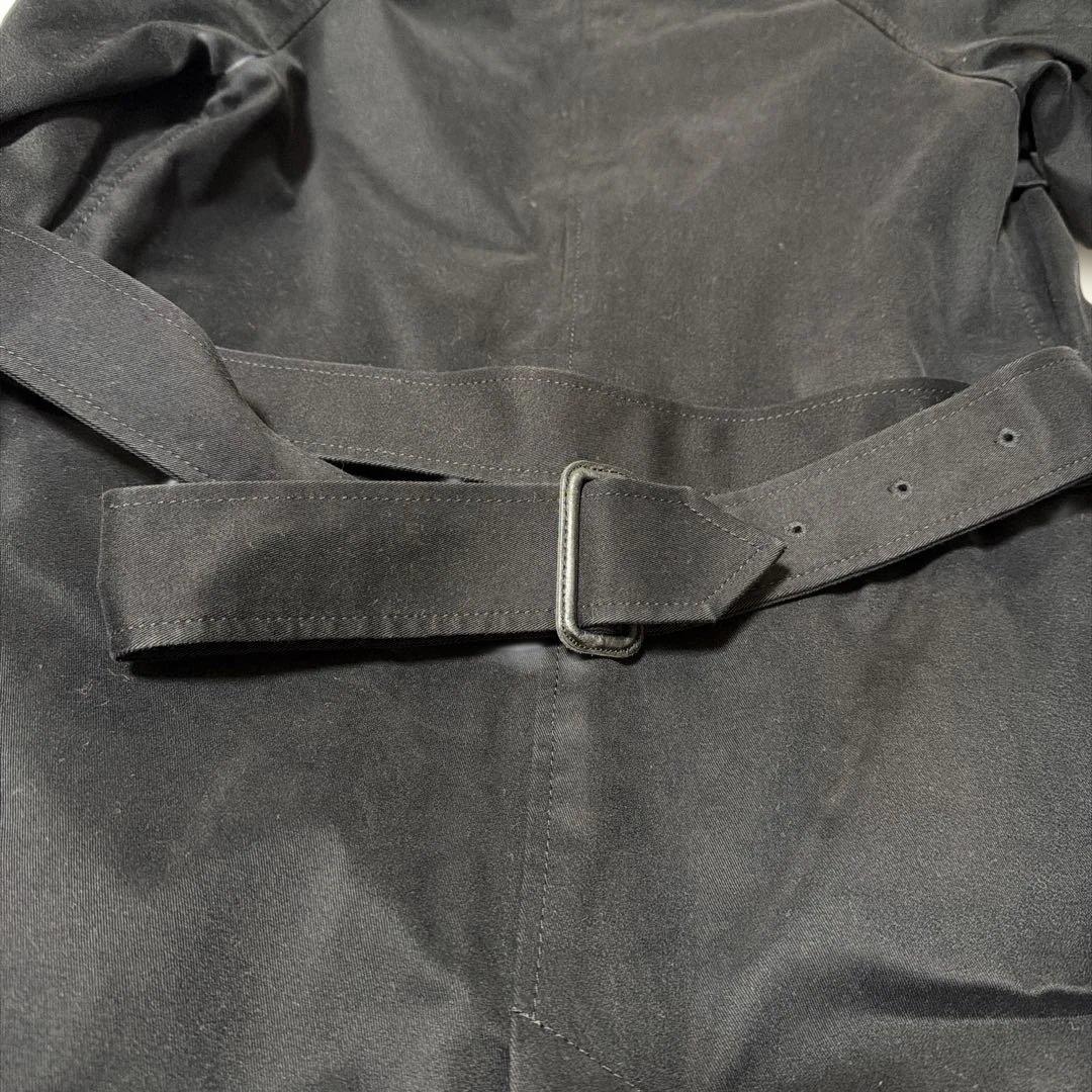 ポールスミス　ブラック トレンチコート レッド襟