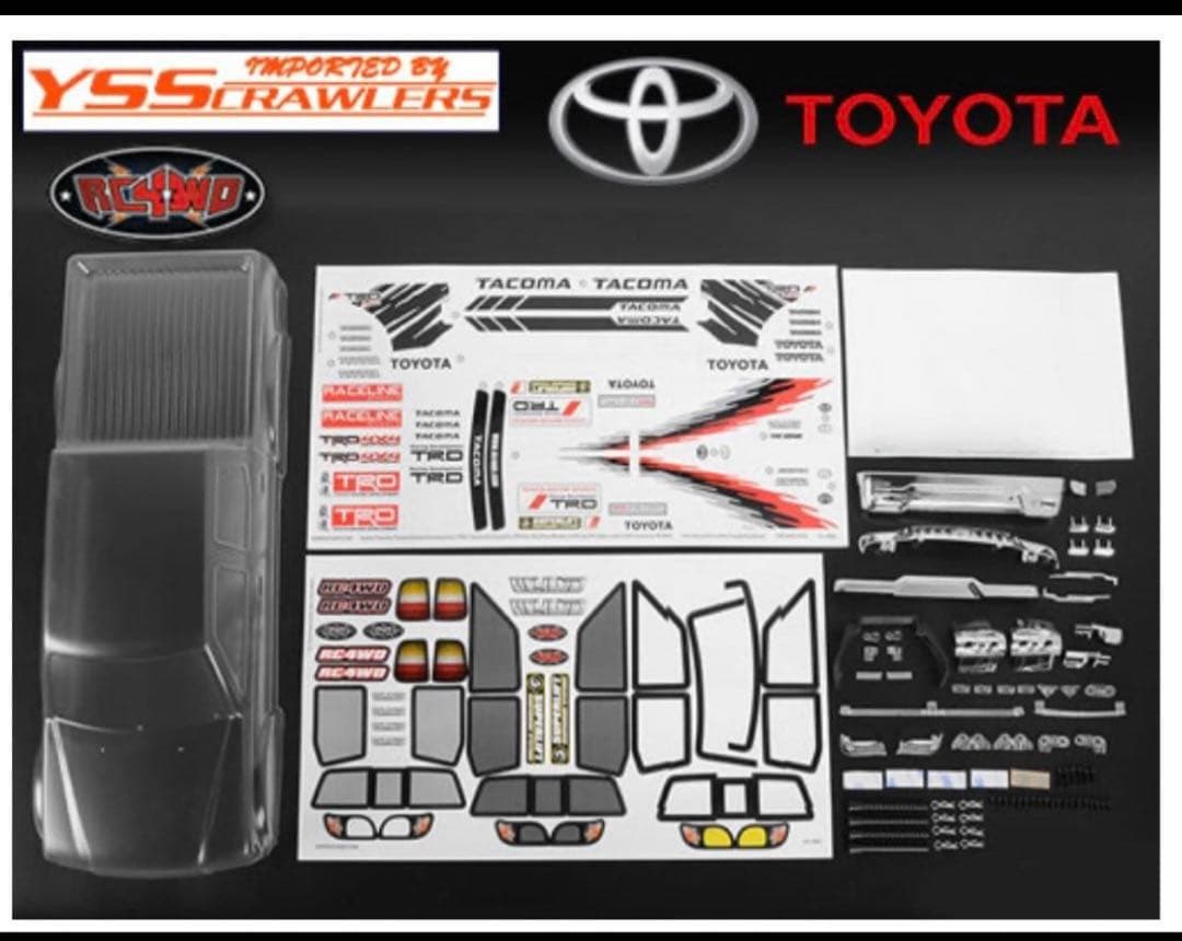 RC4WDトヨタタコマボディのみ（新品未開封）