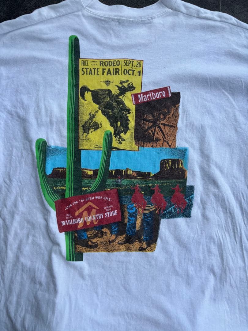 Marlboro XL Tシャツ バックプリント