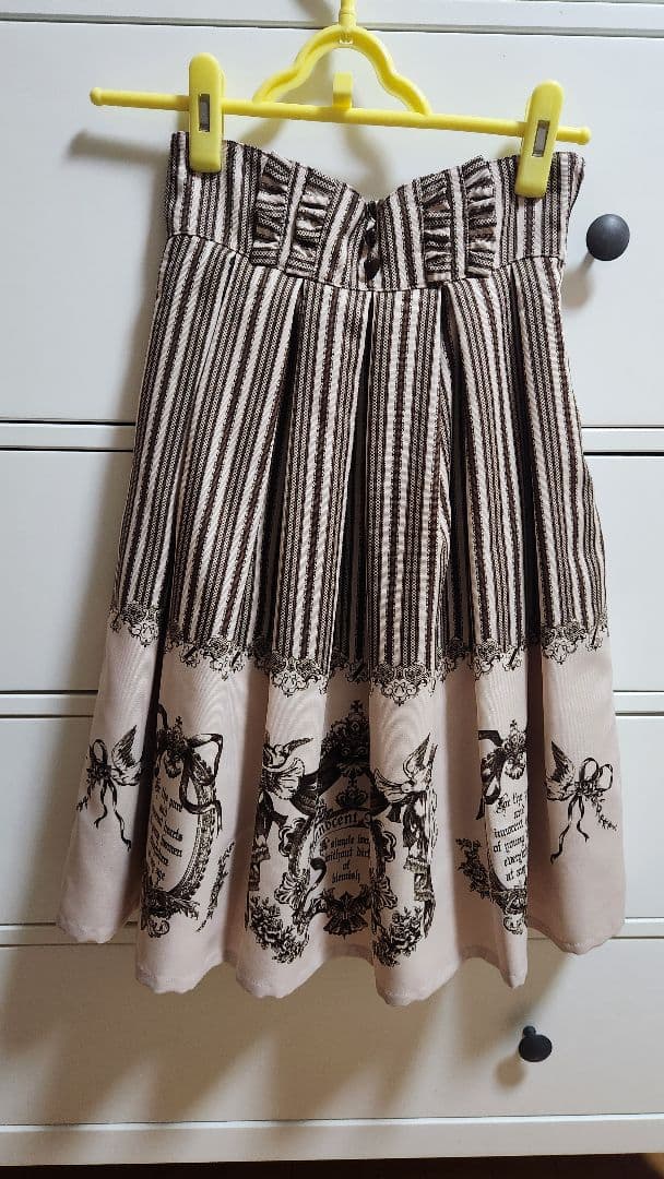 イノセントワールド イノワ スカート ブラウン/ピンク