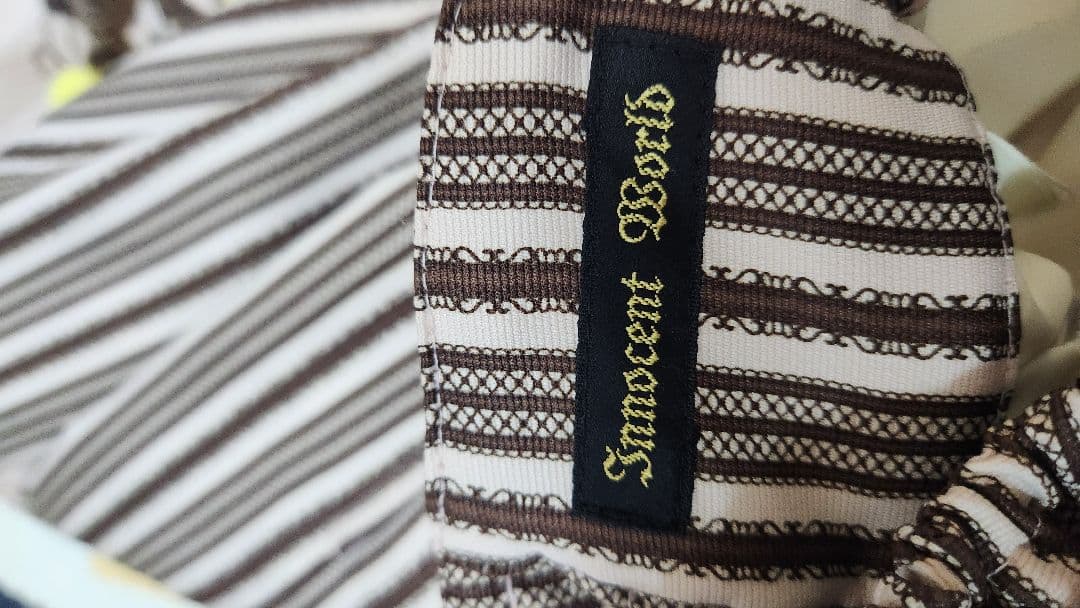 イノセントワールド イノワ スカート ブラウン/ピンク