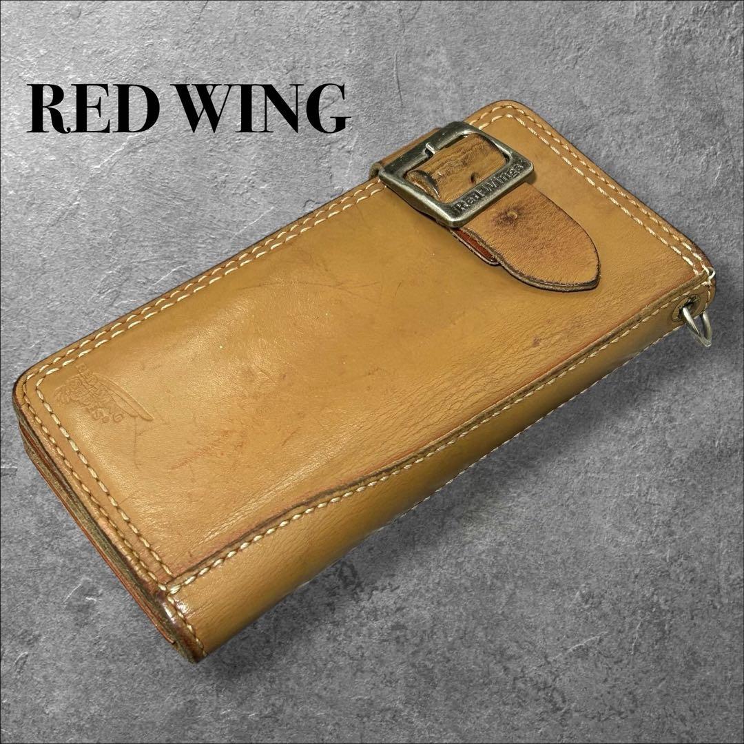 RED WING レッドウィング 本革 LEATHER 長財布 ロゴ刻印
