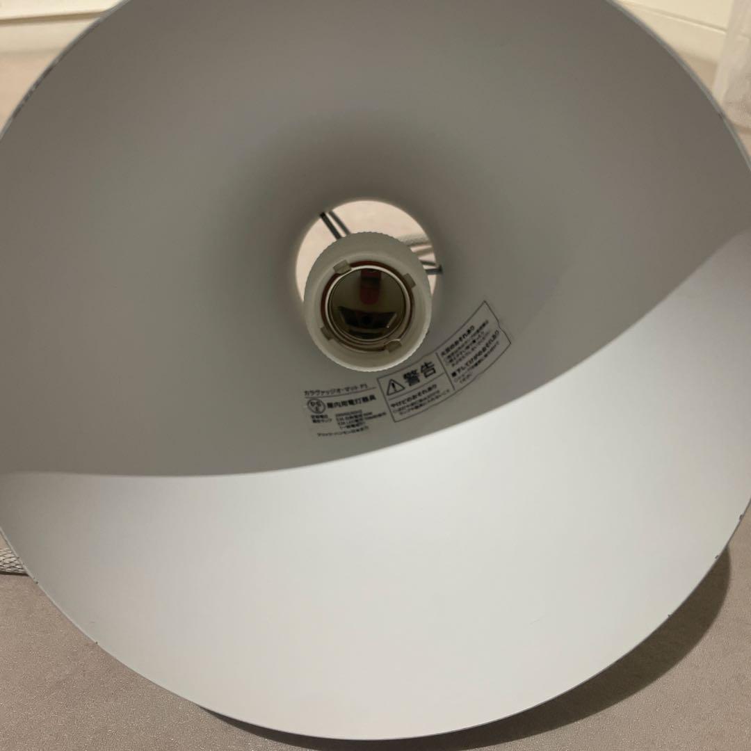 カラヴァッジオ P1 マット グレー25 ペンダントランプ フリッツハンセン