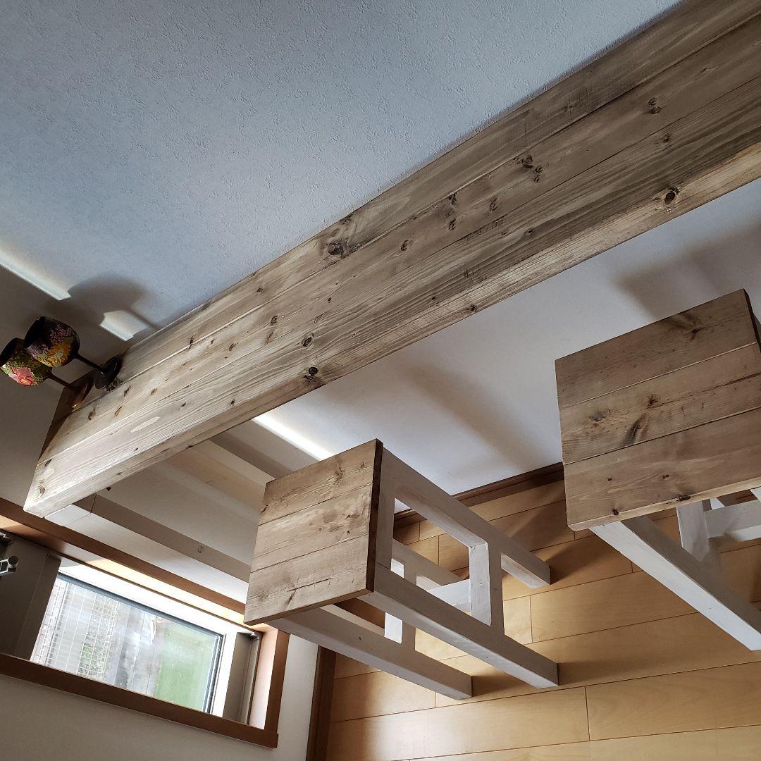 180 カントリー風　カウンターテーブル　ウォールナット　ワックス仕上