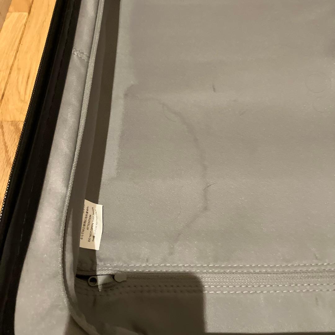 MUJI 無印良品 キャリーケース スーツケース 33L ブラック 機内サイズ