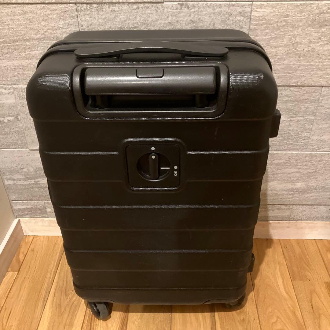 MUJI 無印良品 キャリーケース スーツケース 33L ブラック 機内サイズ