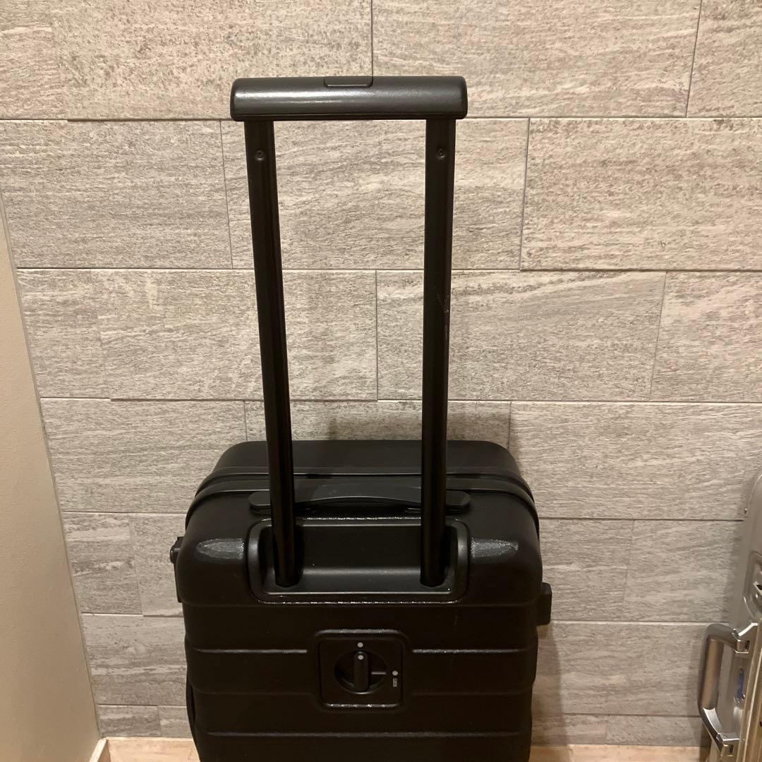 MUJI 無印良品 キャリーケース スーツケース 33L ブラック 機内サイズ