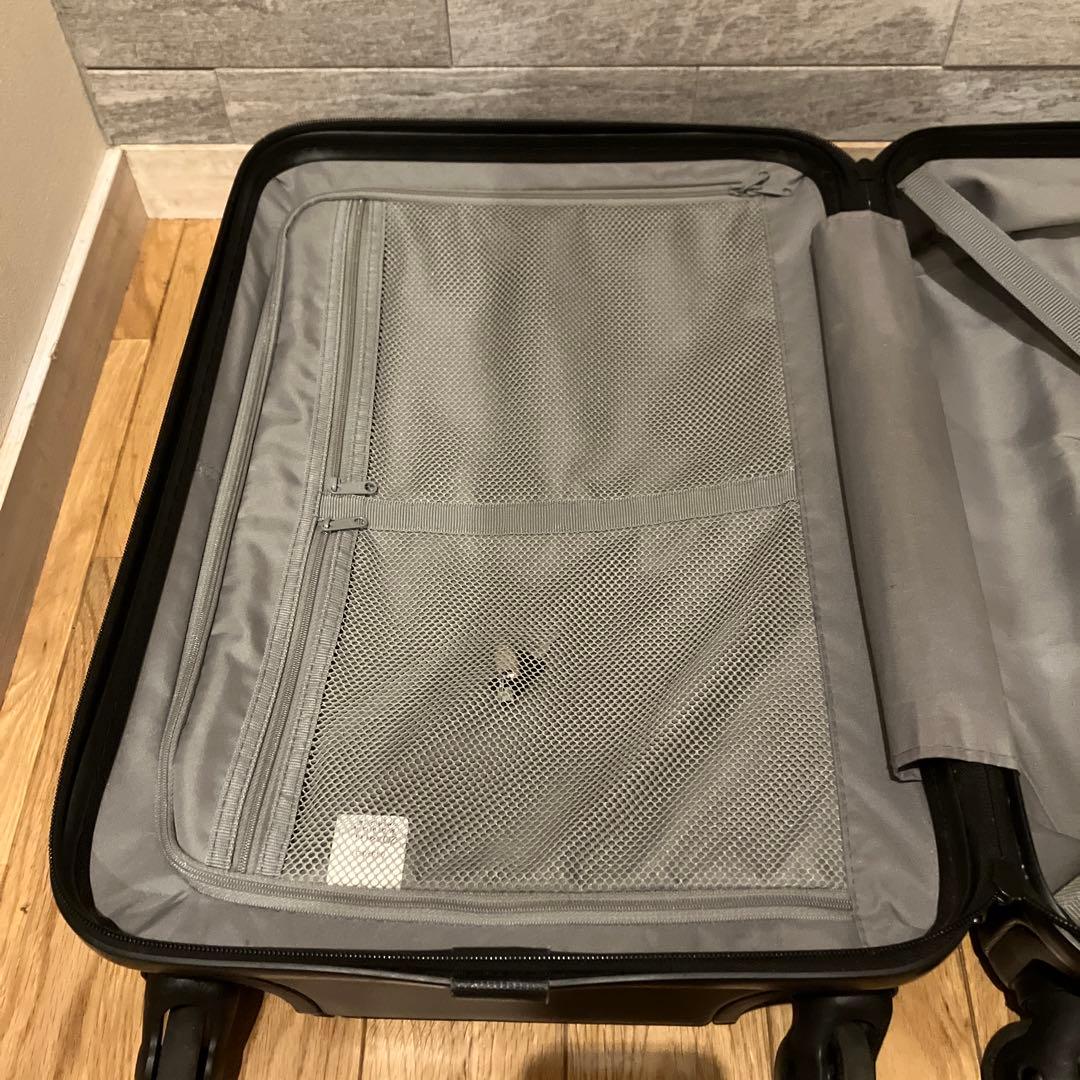MUJI 無印良品 キャリーケース スーツケース 33L ブラック 機内サイズ