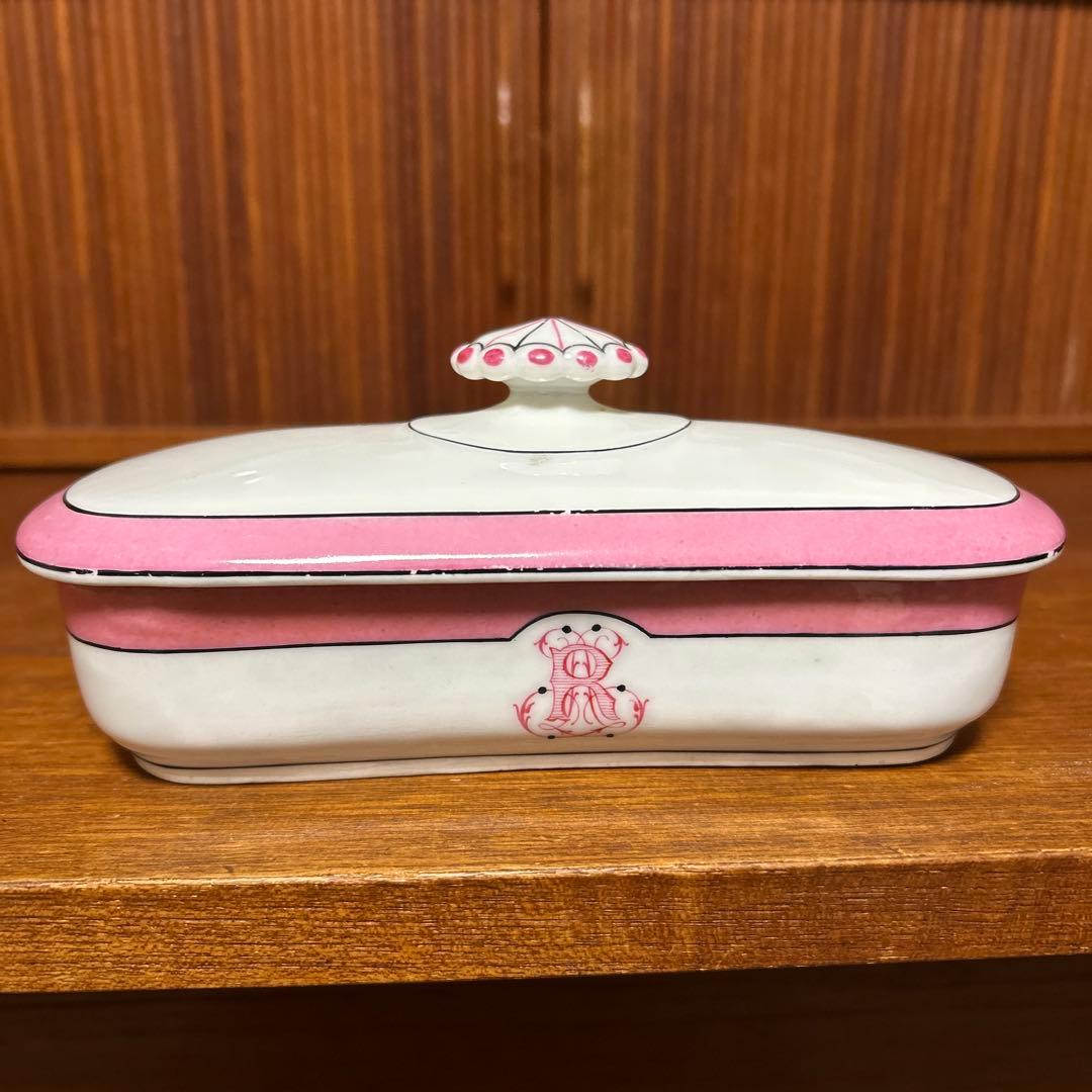 ACLEMENT MARSEILLE PARADIS 蓋付き 小物入れ 陶器製