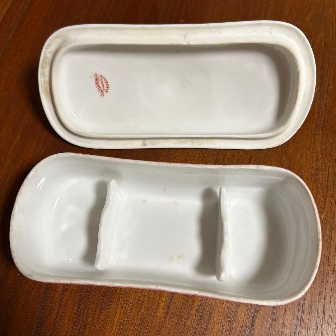 ACLEMENT MARSEILLE PARADIS 蓋付き 小物入れ 陶器製