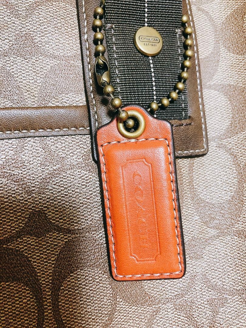 【 極美品・希少 】COACH コーチ 2way ボストンバッグ シグネチャー